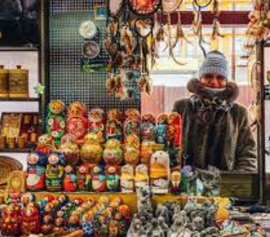 貝加爾魚市及紀念品市場