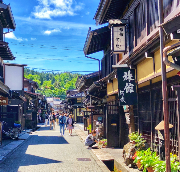 飛驒小京都～高山老街、上三之町