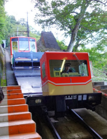 彌陀原、美女平～立山登山纜車