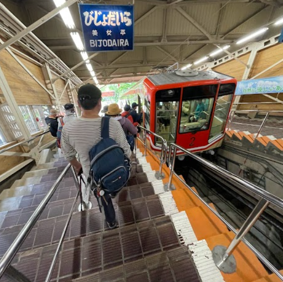 彌陀原、美女平～立山登山纜車