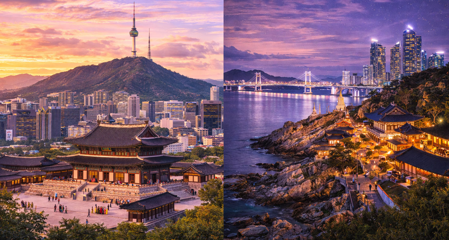 首爾釜山精緻5日