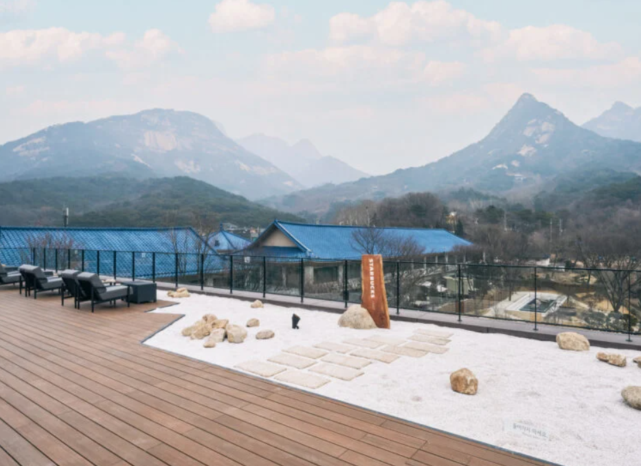 北漢山咖啡星巴克