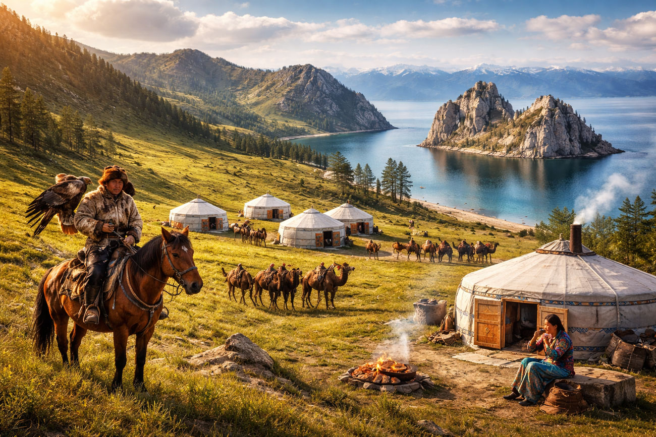 蒙古西伯里亞貝加爾湖秘境八日之旅