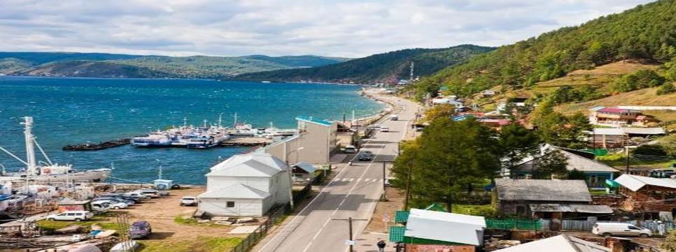 利斯特維揚卡（落葉松小鎮）搭船遊湖 切爾基斯山纜車-貝加爾湖生態博物館-貝加爾魚市及紀念品市場